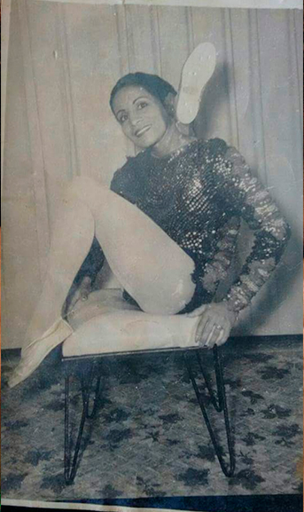 dedé22 Fotografia antiga da mãe de Dedé Santana.