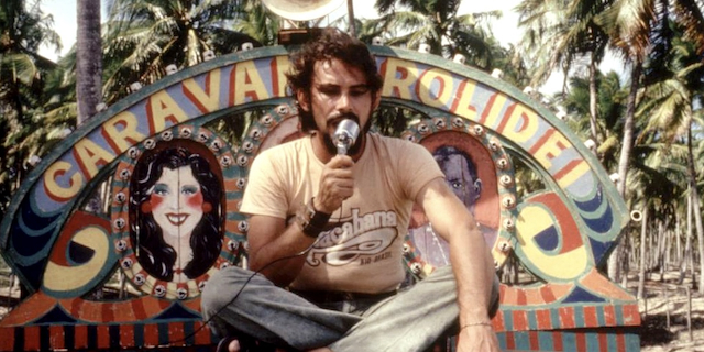 José Wilker no filme Bye Bye Brasil, de 1970