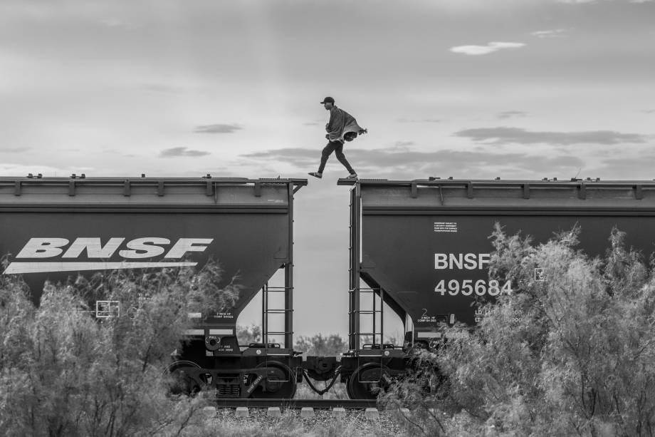 Foto de Alejandro Cegarra  para o The New York Times Bloomberg, tirada na fronteira dos EUA