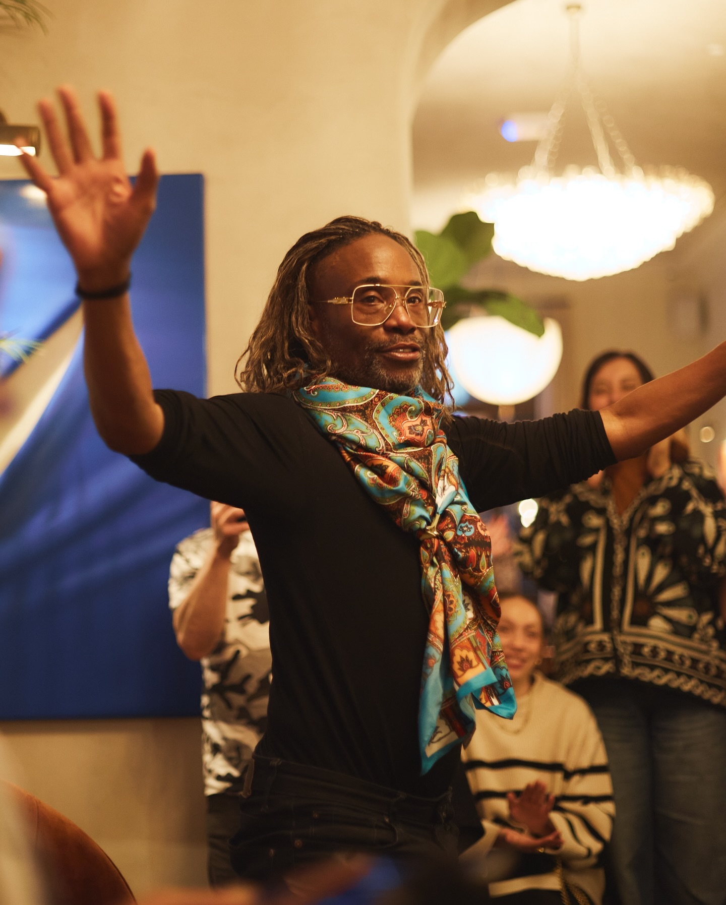 Billy Porter na Soho House São Paulo