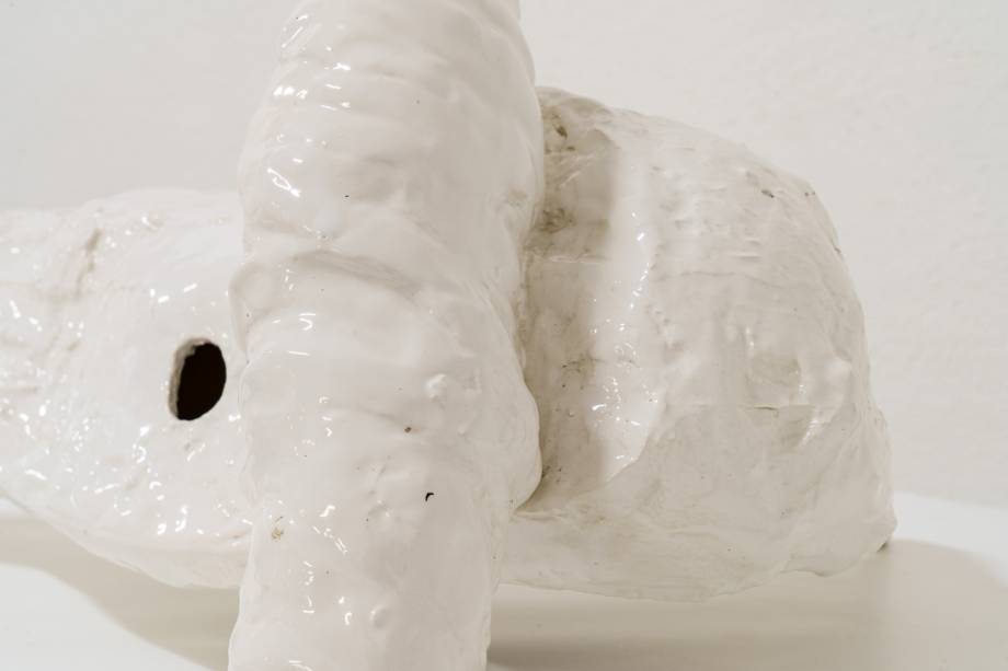 Carlito Carvalhosa, Sem título (E17 96), 2011, cerâmica faiança, 30 x 33 x 59 cm_detalhe Carlito Carvalhosa, Sem título (E17 96), 2011, cerâmica faiança, 30 x 33 x 59 cm_detalhe