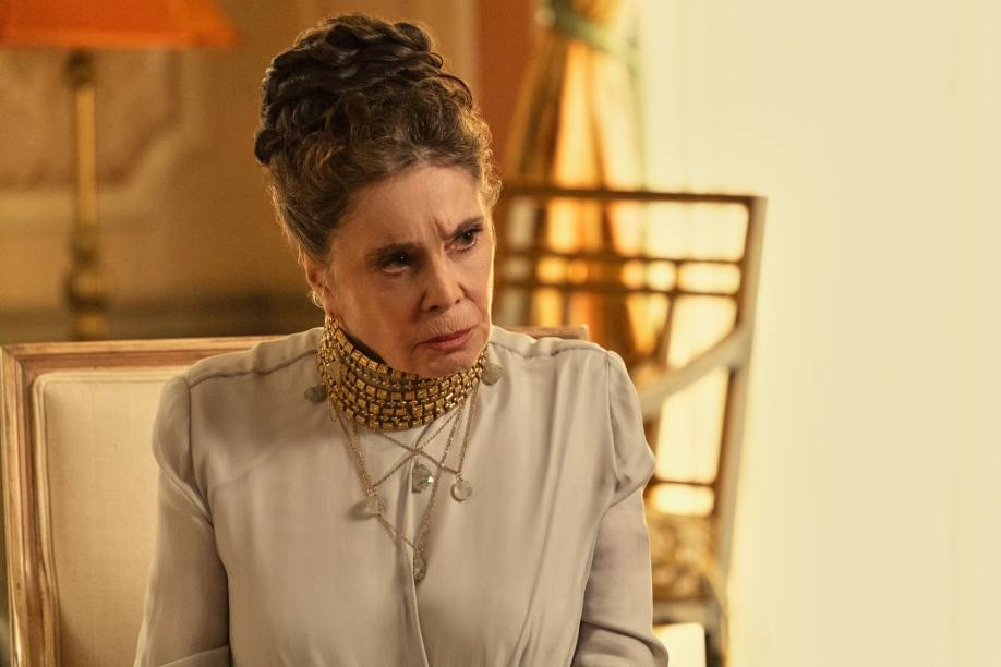 Talia Shire as Constance Crassus Catilina in Megalopolis.