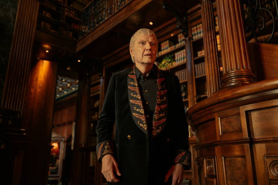 Jon Voight as Hamilton Crassus III in Megalopolis. Jon Voight as Hamilton Crassus III in Megalopolis.