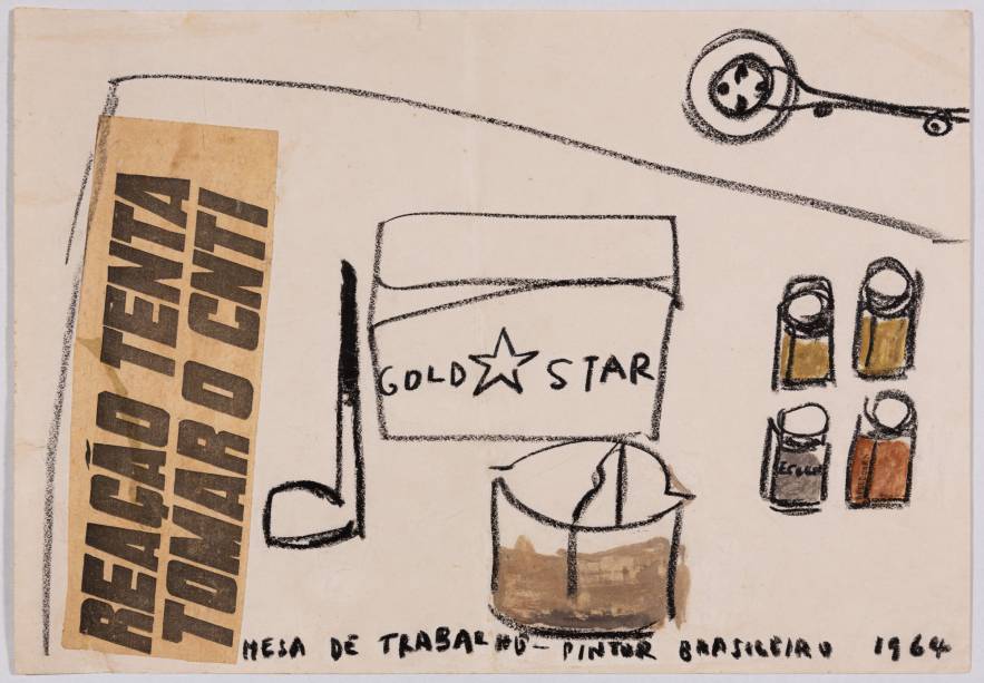 Mira Schendel, Sem título, 1964, 32 x 46 cm Mira Schendel, Sem título, 1964, 32 x 46 cm