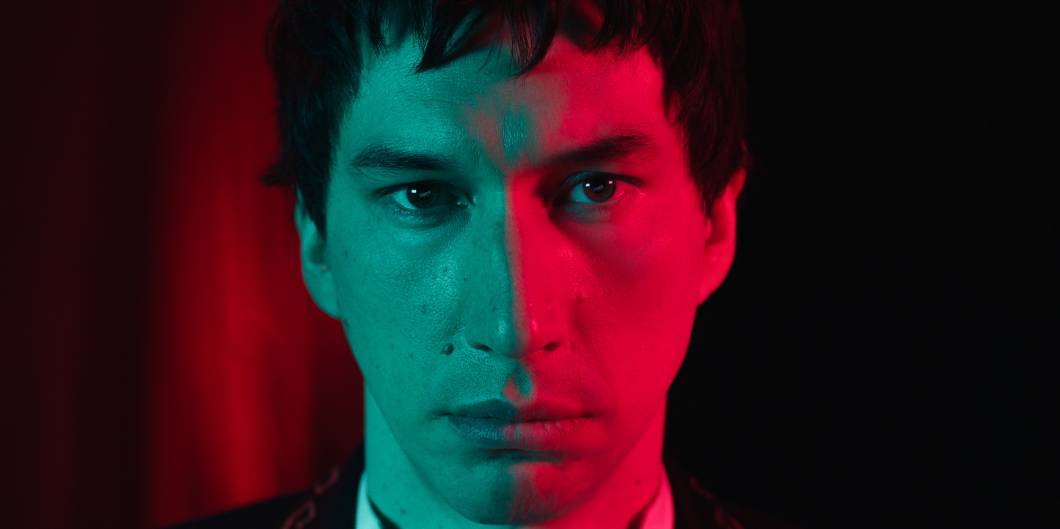 Adam Driver as Cesar Catilina in Megalopolis. Adam Driver as Cesar Catilina in Megalopolis.