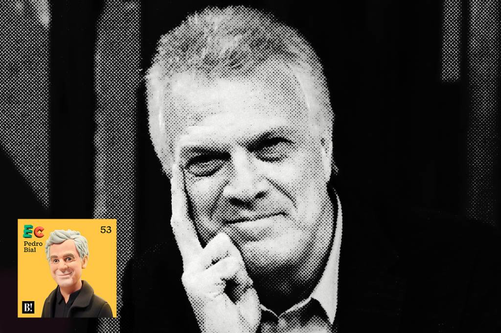 Invertendo os papéis: Pedro Bial é o entrevistado deste episódio de Emoção Criativa