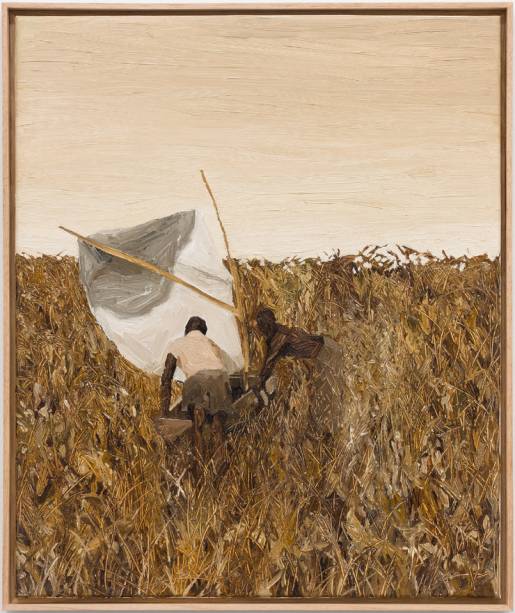 WALLACE PATO DIGNIDADE COMO UTOPIA 2023 OIL ON CANVAS / ÓLEO SOBRE TELA19.6 × 23.6 IN / 50 × 60 CM
