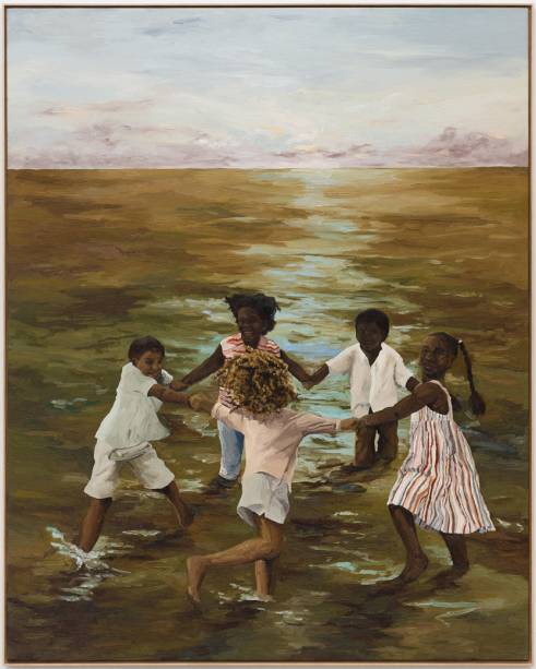 WALLACE PATO RECOMEÇO 2023 OIL ON CANVAS / ÓLEO SOBRE TELA78.7 × 63.3 IN / 200 × 161 CM