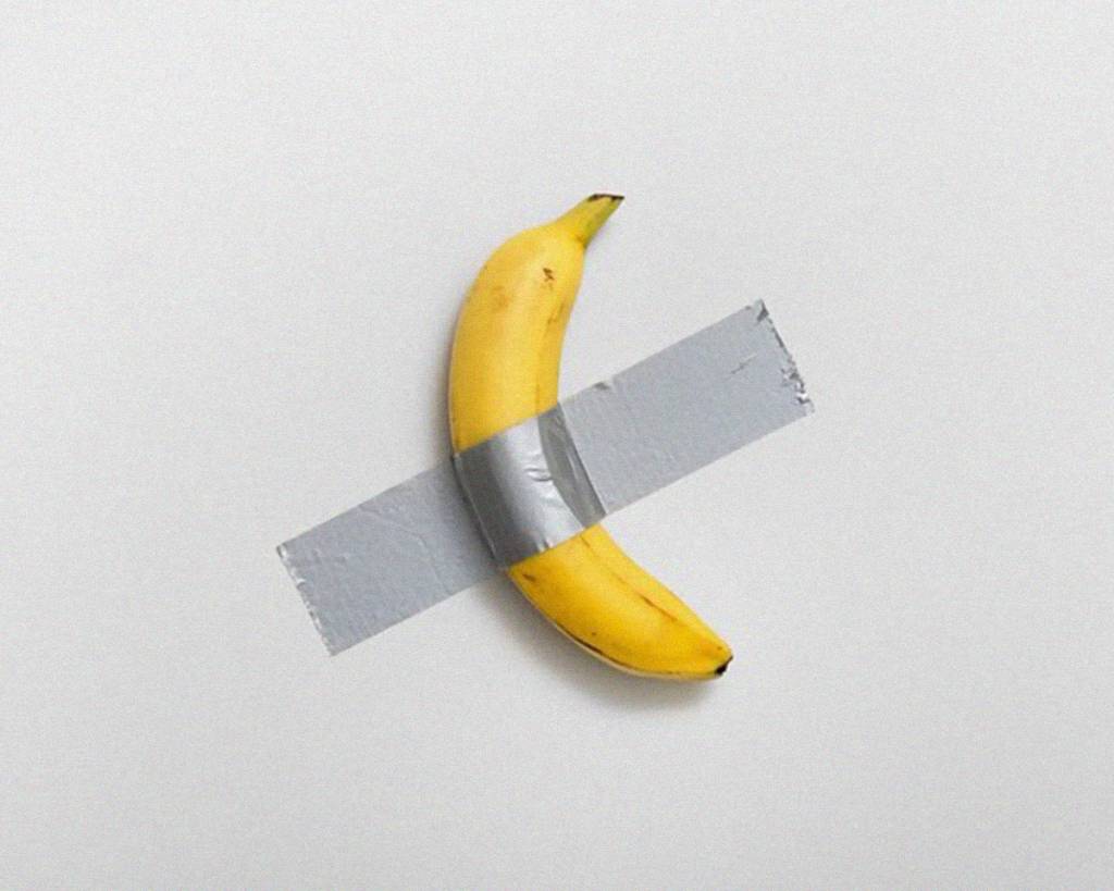 Por que uma banana foi vendida por mais de U$6 milhões em um leilão de arte?