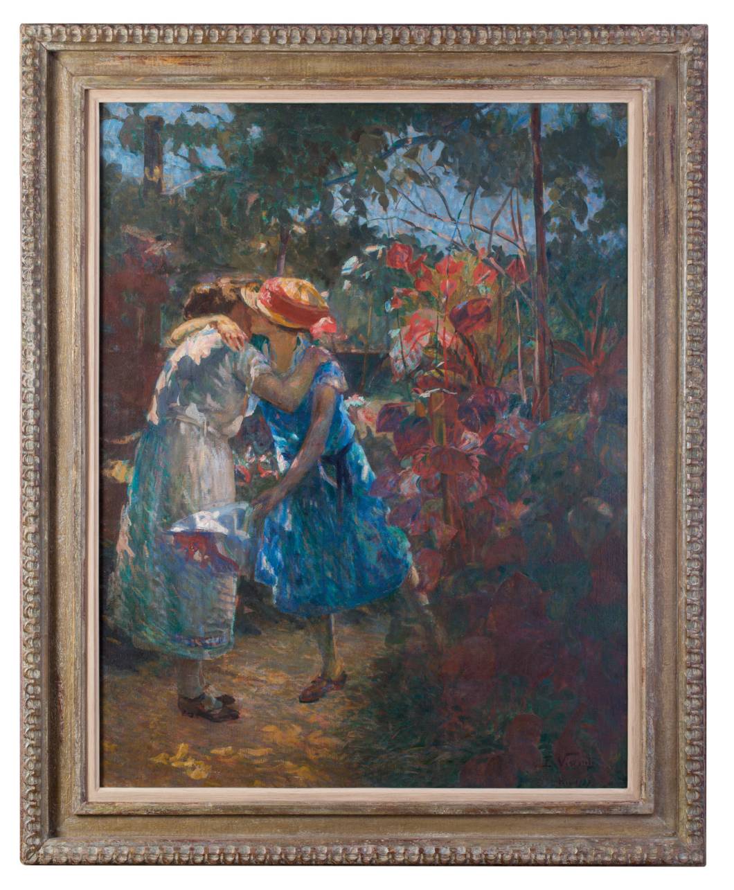 Visconti, Eliseu_A Visita_1927_oleo sobre tela_115 x 89 cm Visconti, Eliseu_A Visita_1927_oleo sobre tela_115 x 89 cm