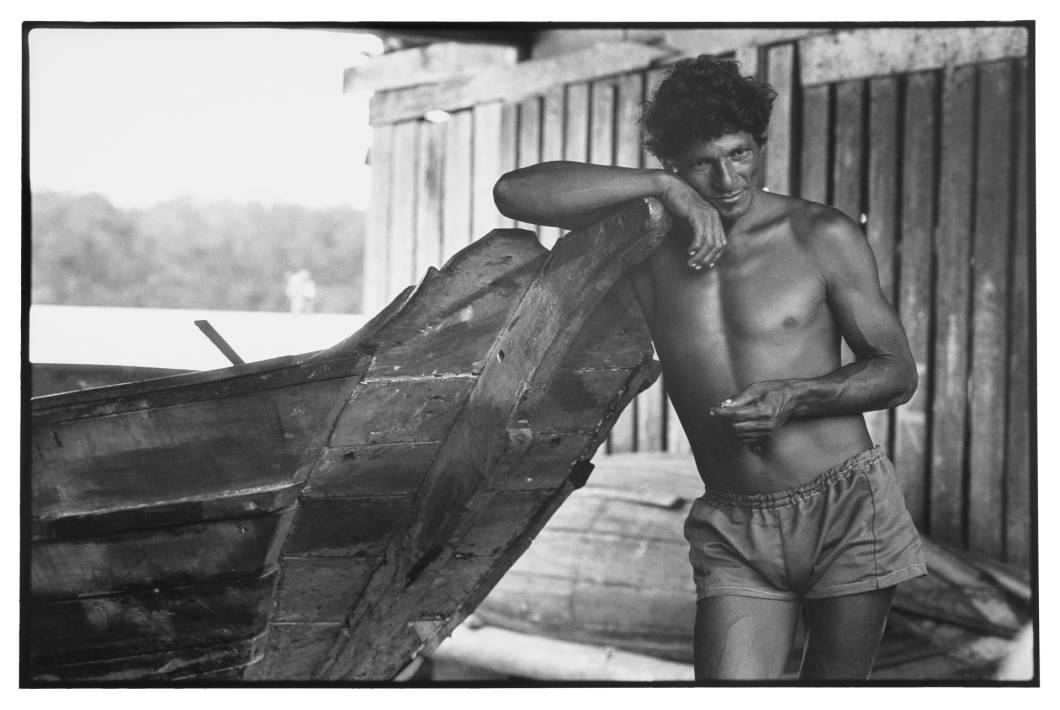 Descansando na canoa, 1984 Descansando na canoa, 1984