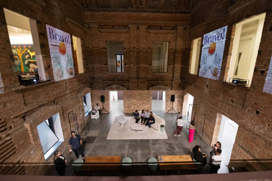 Relançamento da Revista Bravo! na Pina Luz no dia 21/05/2025 para Pinacoteca de São Paulo