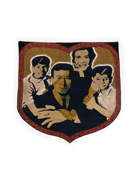 Pietrina CheccacciFamília Brasileira, da série “O Povo Brasileiro”(1967)acrílica sobre cânhamo129 x 106,5 cm (cada)