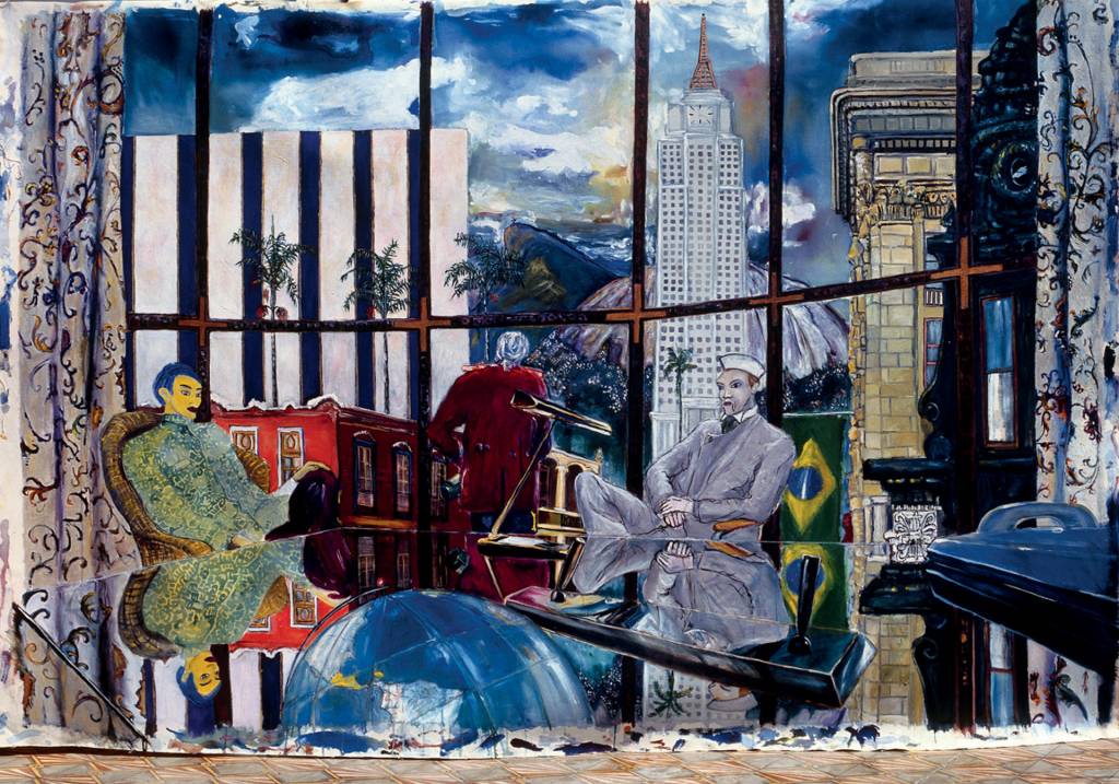 Luiz Zerbini, Os embaixadores do Oriente no Brasil fullgas-zerbini-ccbb-milhazes-arte-brasileira-exposicao