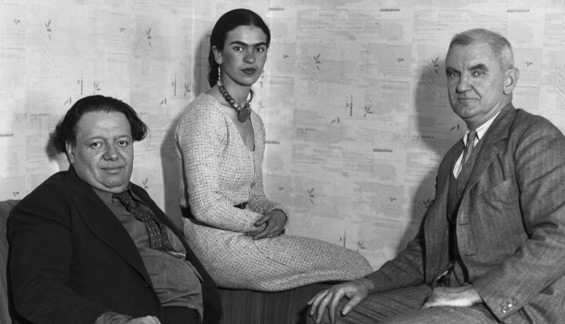 Diego_Rivera,_Frida_Kahlo_&_Anson_Goodyear frida-kahlo-pintora-mexicana-artista-retrato