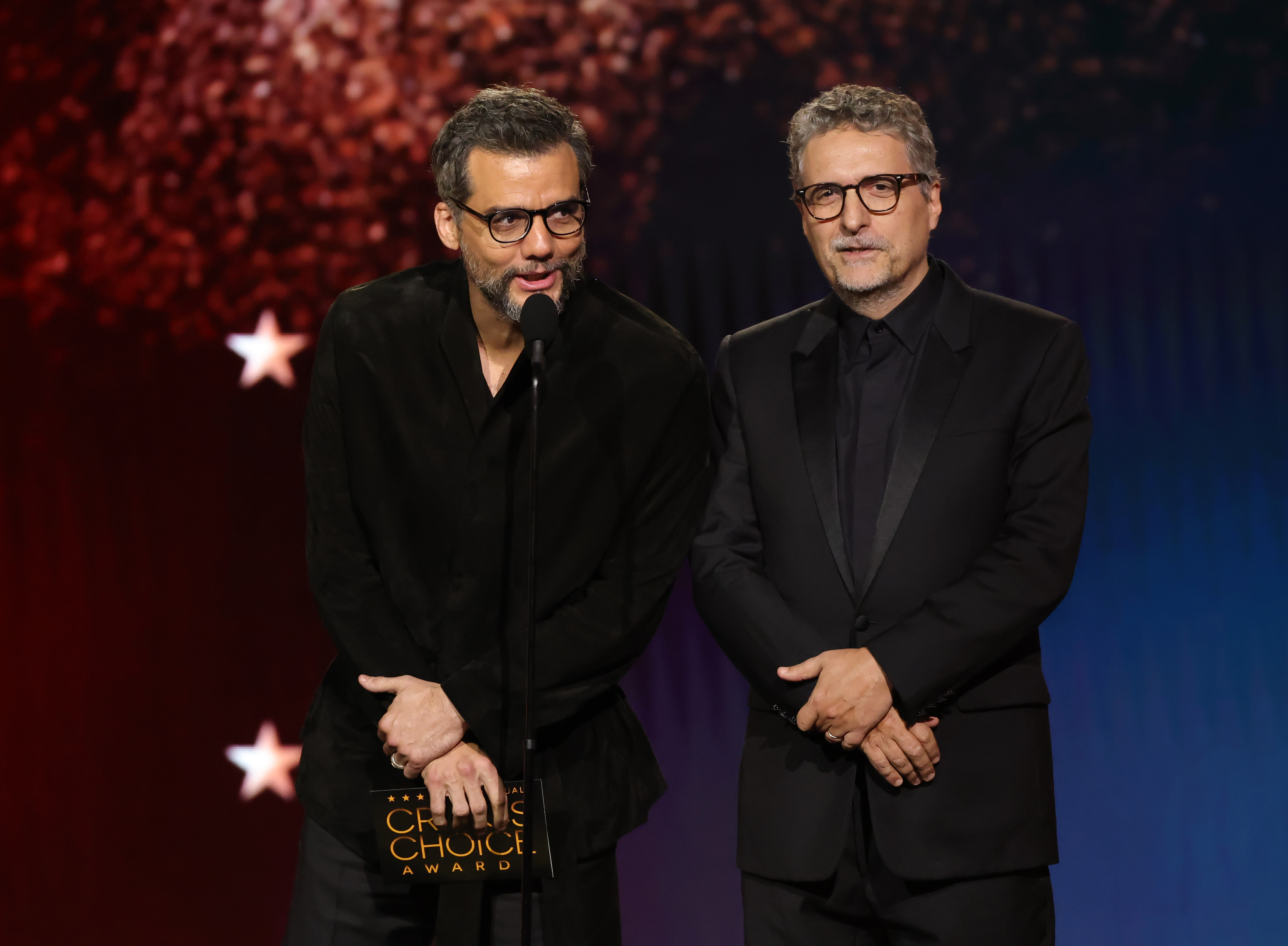 31st Annual Critics Choice Awards &ndash; Show &ndash; Wagner Moura e Kleber Mendon&ccedil;a Filho