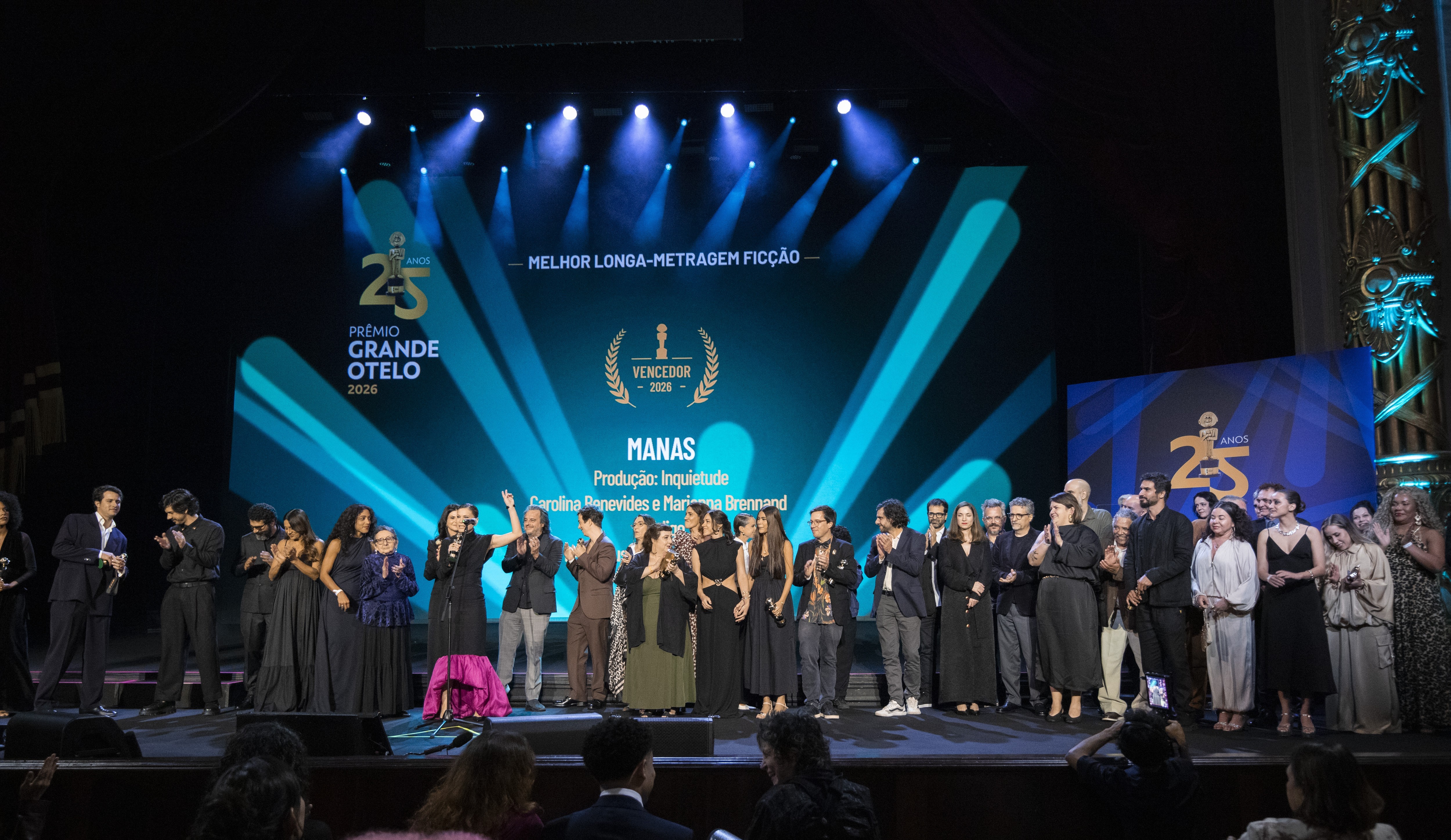 ‘Manas’ e ‘O Agente Secreto’ dividem troféu principal do Prêmio Grande Otelo 2026